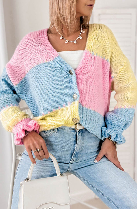 Pastel Knitted Cardigan